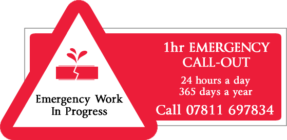 24hr Emergency Clip Art Image